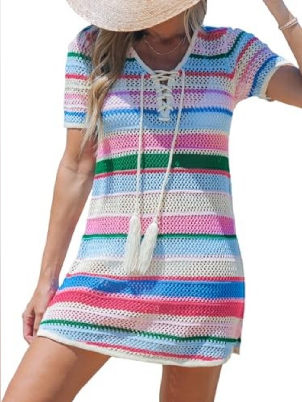 Crochet Coverup Sz M